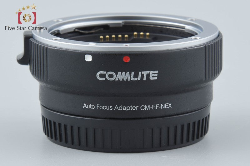 Commlite CM-EF-NEX Auto Focus Adapter Canon EF Lens to Sony E Mount Camera