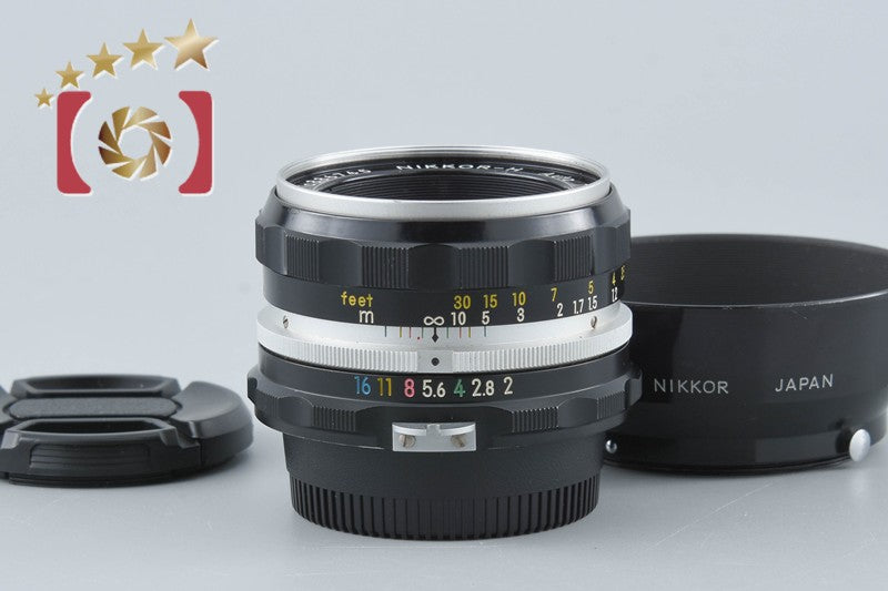 Nikon NIKKOR-H Auto 50mm f/2 Non Ai Lens