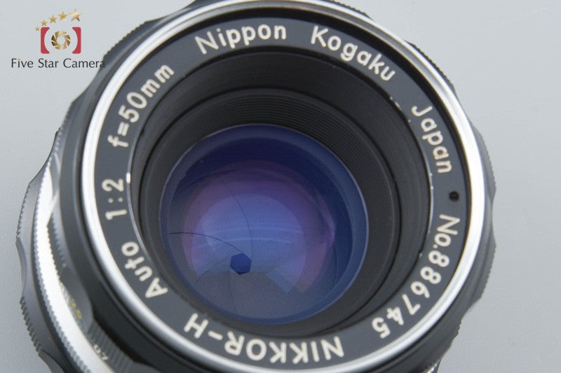 Nikon NIKKOR-H Auto 50mm f/2 Non Ai Lens