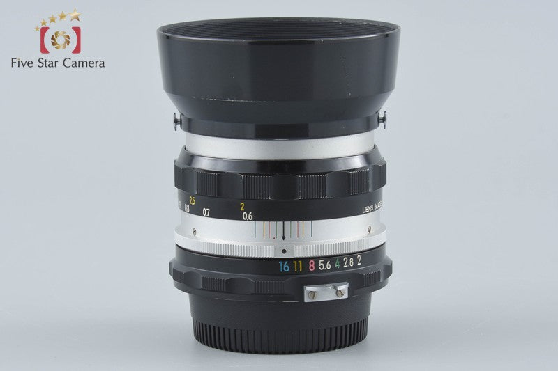 Nikon NIKKOR-H Auto 50mm f/2 Non Ai Lens