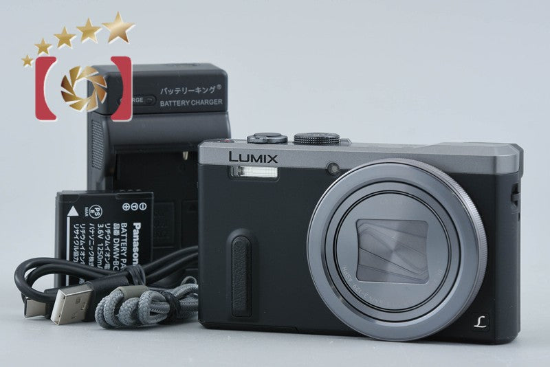 Panasonic LUMIX DMC-TZ60 Silver 18.1 MP Digital Camera [Japanese Language Only]