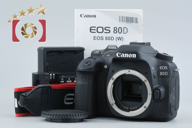 "Shutter count 797" Canon EOS 80D 24.2 MP Digital SLR Camera Body