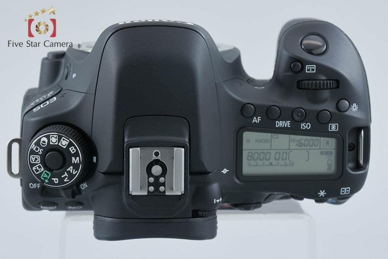 "Shutter count 797" Canon EOS 80D 24.2 MP Digital SLR Camera Body