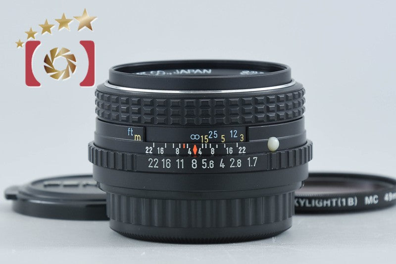 Pentax SMC M 50mm f/1.7 K Mount Lens