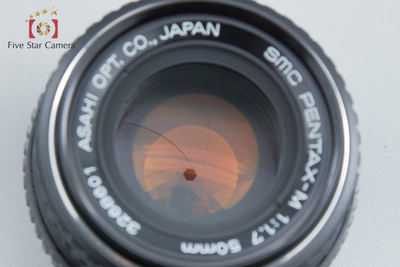 Pentax SMC M 50mm f/1.7 K Mount Lens