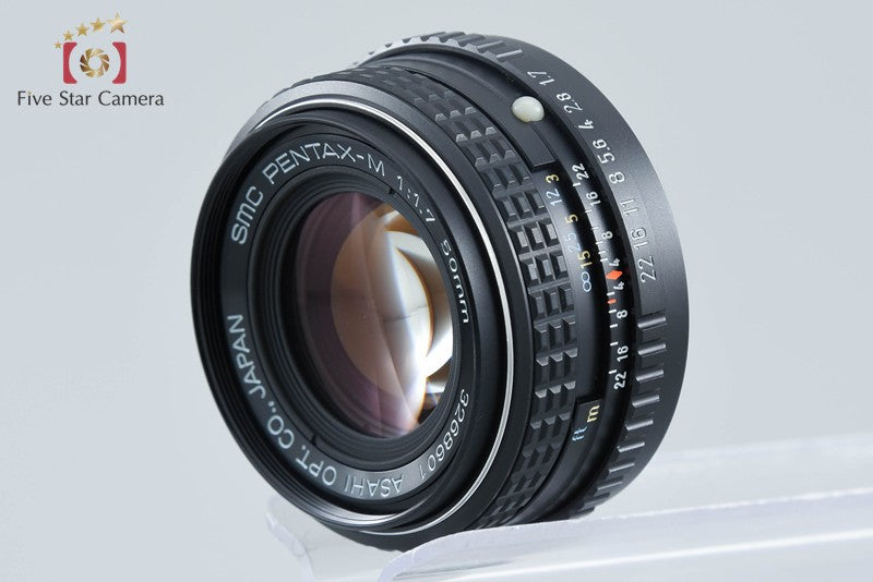 Pentax SMC M 50mm f/1.7 K Mount Lens