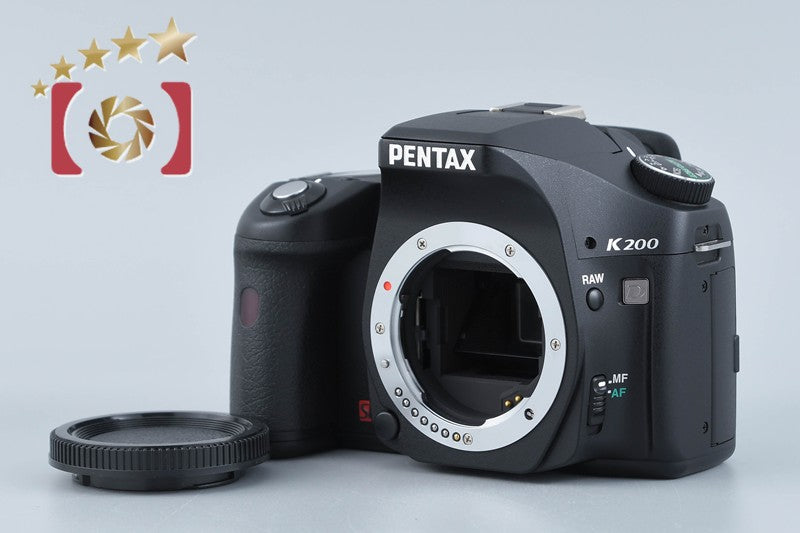 "Shutter count 362" Pentax K200D 10.2 MP Digital SLR Camera Body