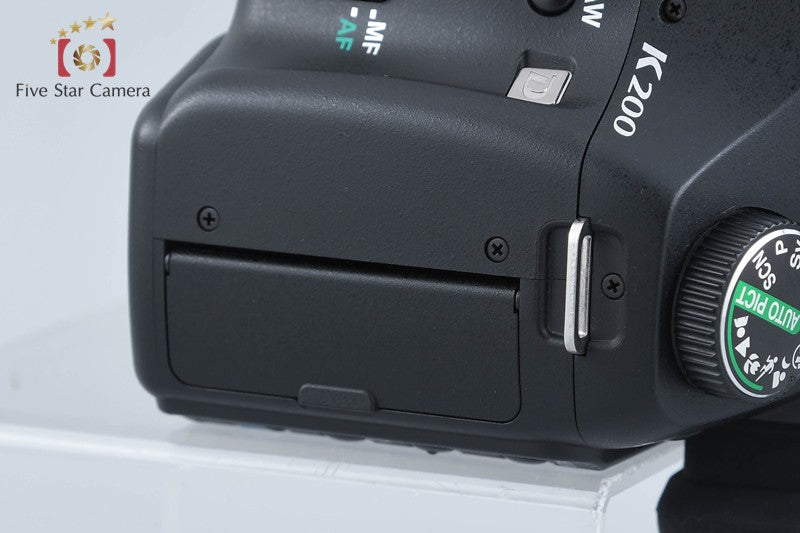 "Shutter count 362" Pentax K200D 10.2 MP Digital SLR Camera Body