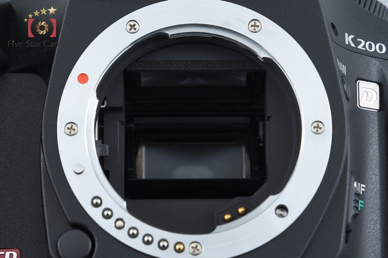 "Shutter count 362" Pentax K200D 10.2 MP Digital SLR Camera Body