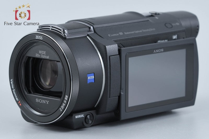 SONY Handycam FDR-AX55 4K Digital Camcorder [Japanese Language Only]