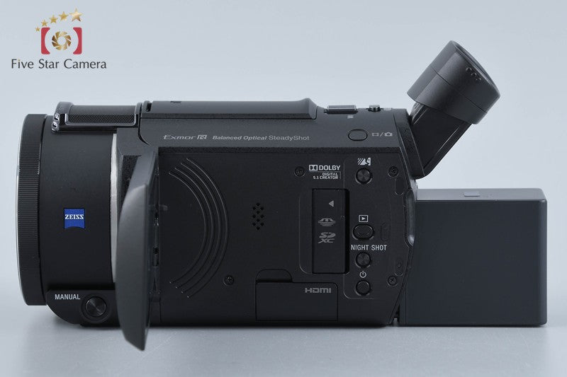 SONY Handycam FDR-AX55 4K Digital Camcorder [Japanese Language Only]