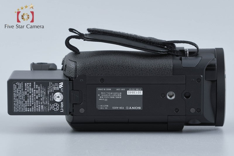 SONY Handycam FDR-AX55 4K Digital Camcorder [Japanese Language Only]