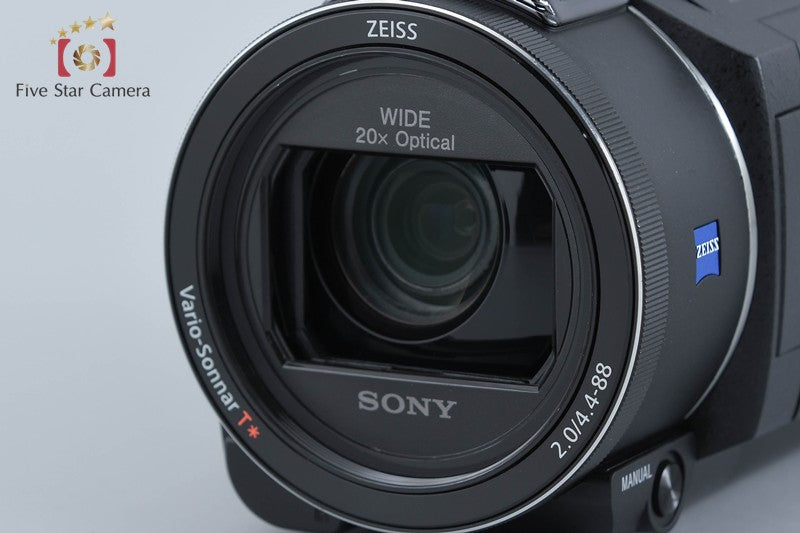 SONY Handycam FDR-AX55 4K Digital Camcorder [Japanese Language Only]
