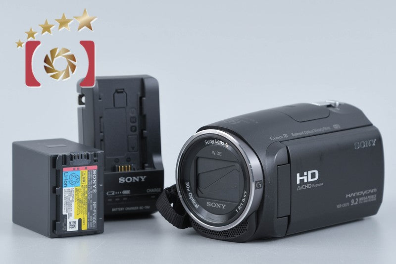Sony Handycam HDR-CX670 Black Digital HD Camcorder
