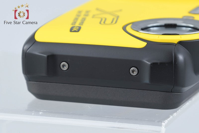 Fujifilm FINEPIX XP140 Yellow 16.4 MP Digital Camera w/ Box