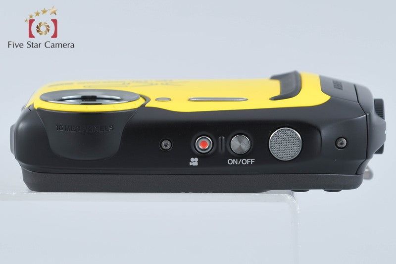 Fujifilm FINEPIX XP140 Yellow 16.4 MP Digital Camera w/ Box