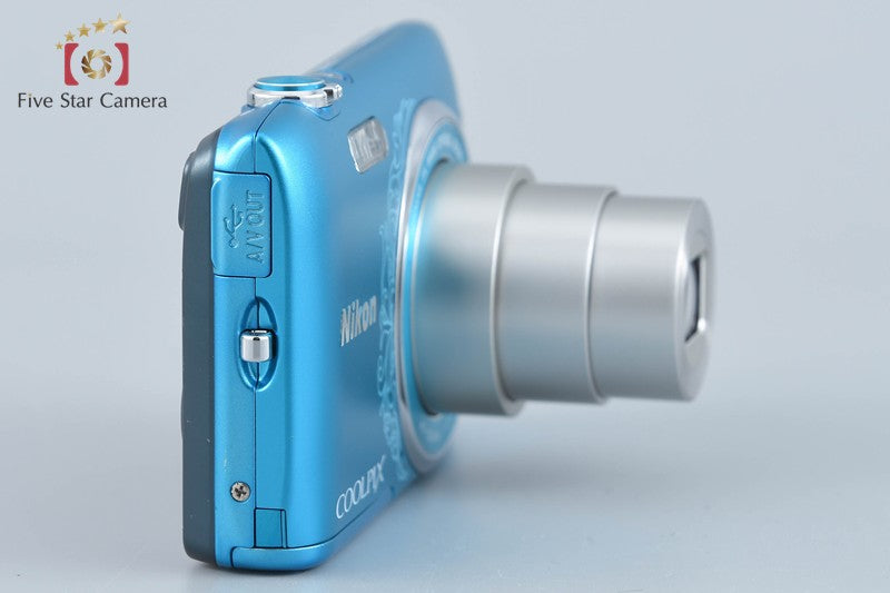Nikon COOLPIX S3500 Oriental Blue 20.0 MP Digital Camera