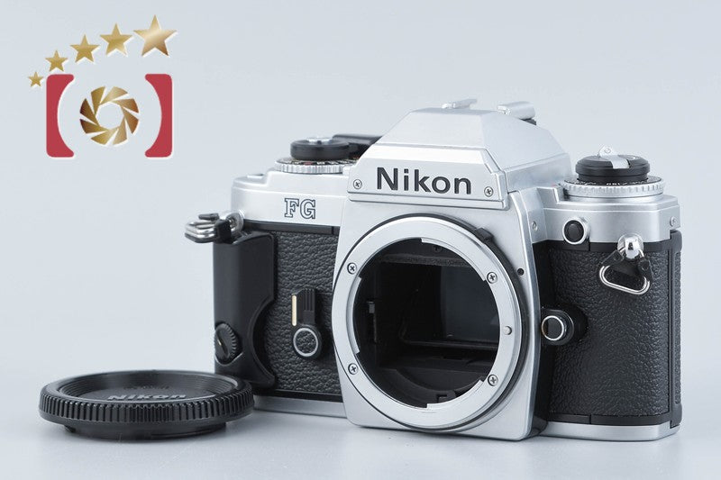 Nikon FG Silver 35mm SLR Film Camera Body