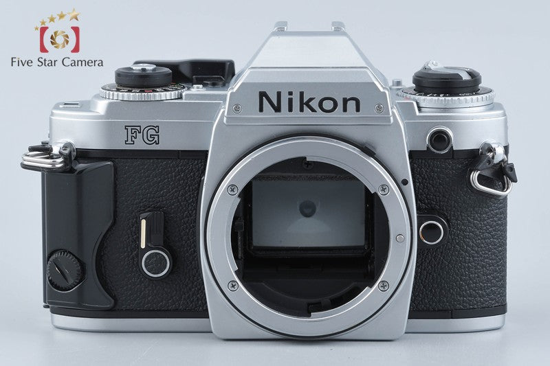 Nikon FG Silver 35mm SLR Film Camera Body