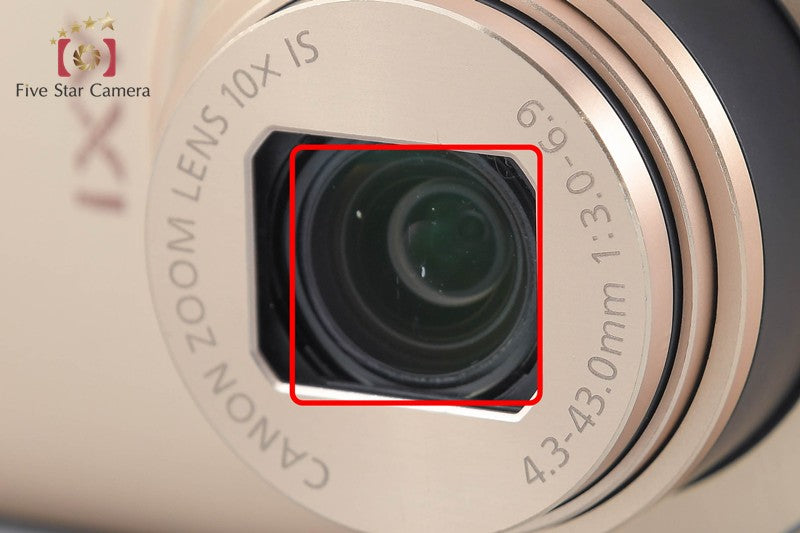 Canon IXY 620F Gold 12.1 MP Digital Camera