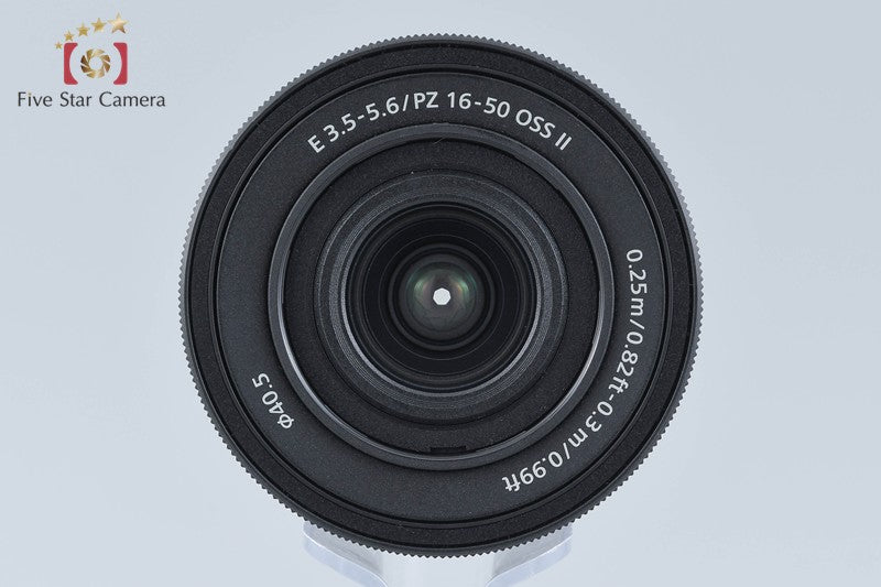SONY E PZ 16-50mm f/3.5-5.6 OSS II SELP16502 Black Sony E Mount