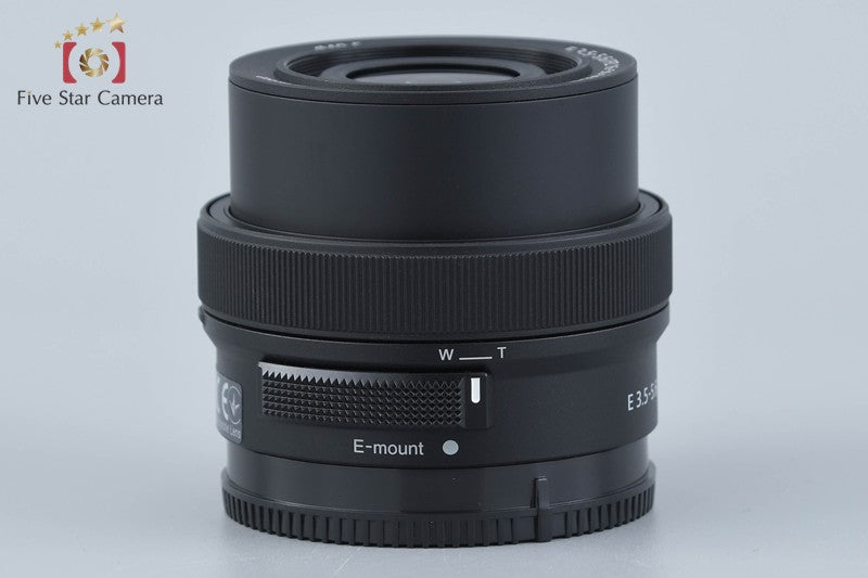 SONY E PZ 16-50mm f/3.5-5.6 OSS II SELP16502 Black Sony E Mount