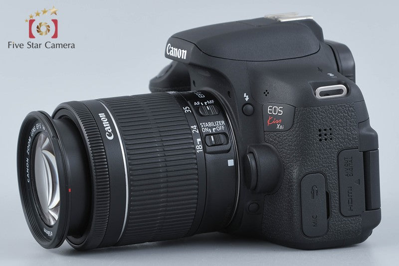 "Count 486" Canon EOS Kiss X8i / Rebel T6i / 750D 24.2 MP DSLR EF-S 18-55 Lens