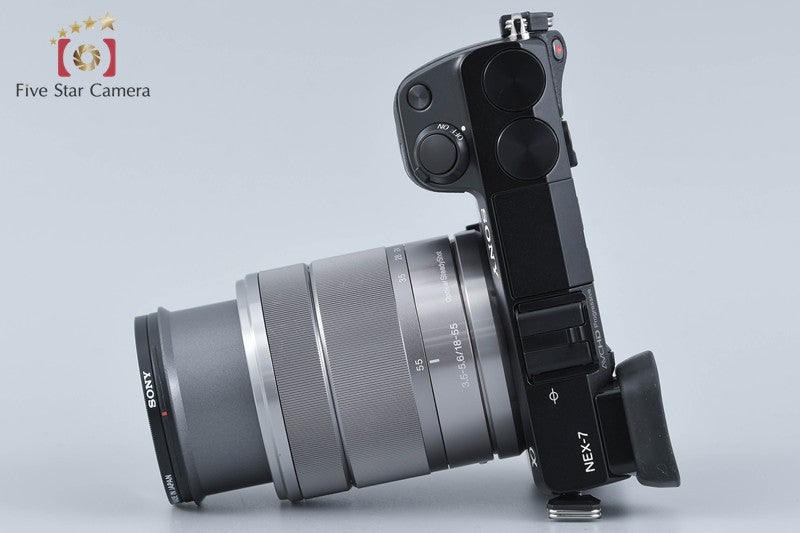 Sony α NEX-7 Black 24.3 MP Digital Camera 18-55 Lens [Japanese Language Only]