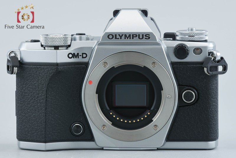 "Count 753" Olympus OM-D E-M5 Mark II Silver 16.1 MP Digital Camera w/ Box
