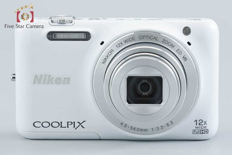Nikon COOLPIX S6600 Natural White 16.0 MP Digital Camera