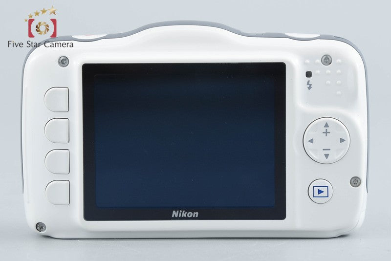 Nikon COOLPIX S32 White 13.2 MP Digital Camera