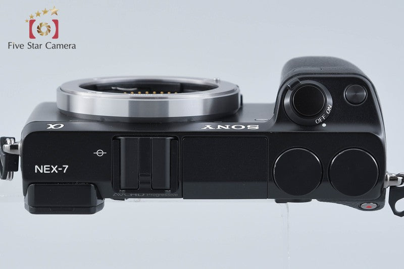 Sony Alpha α NEX-7 Black 24.3 MP Digital Camera Body [Multiple Languages]