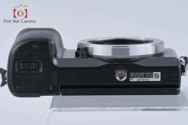 Sony Alpha α NEX-7 Black 24.3 MP Digital Camera Body [Multiple Languages]