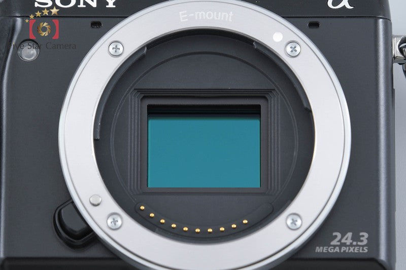 Sony Alpha α NEX-7 Black 24.3 MP Digital Camera Body [Multiple Languages]