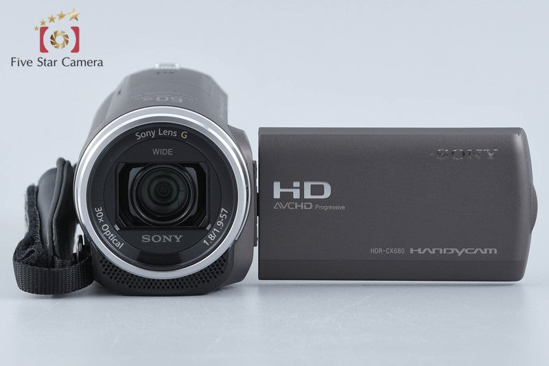 Sony Handycam HDR-CX680 Bronze Brown Digital HD Camcorder [Multiple Languages]