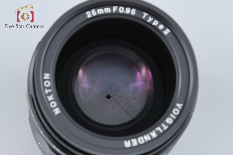 Voigtlander NOKTON 25mm f/0.95 Type II for Micro Four Thirds Mount w/ Box