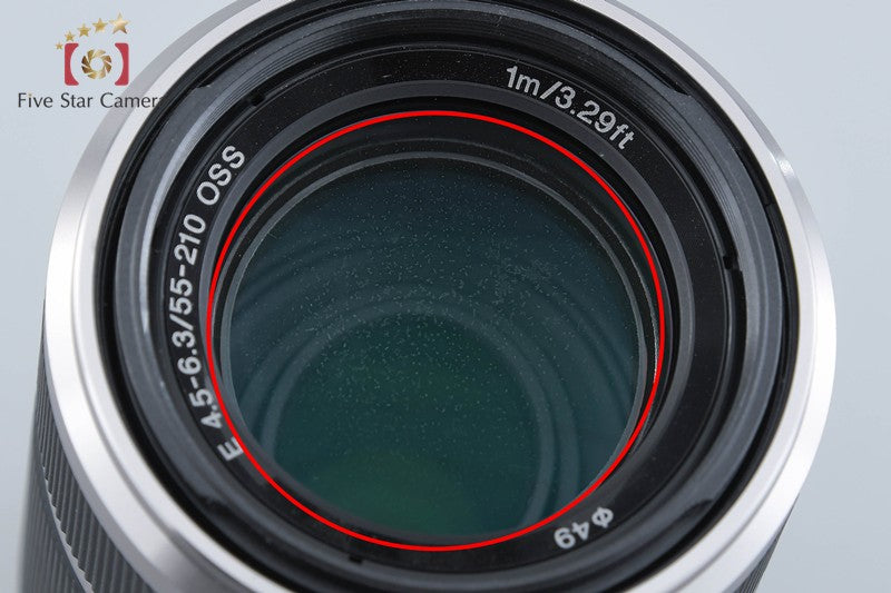 Sony Alpha α6000 ILCE-6000 Silver 16-50 55-210 Lenses [Multiple Languages]