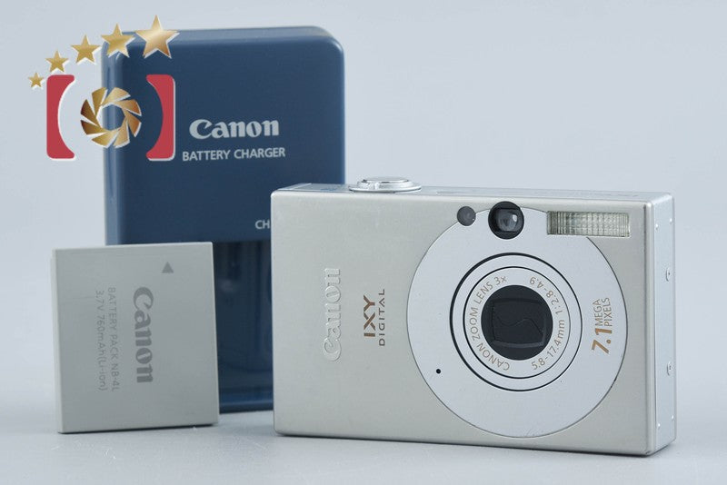Canon IXY Digital 10 Silver 7.1 MP Digital Camera