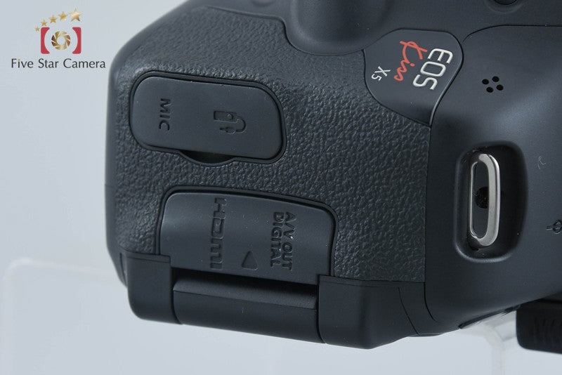"Count 4,248" Canon EOS Kiss X5 / Rebel T3i / 600D 18.0 MP DSLR Camera Body