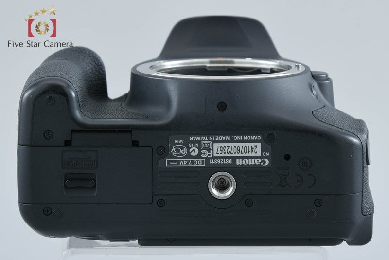 "Count 4,248" Canon EOS Kiss X5 / Rebel T3i / 600D 18.0 MP DSLR Camera Body