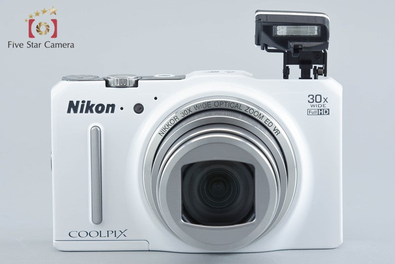 Nikon COOLPIX S9700 Elegant White 16.5 MP Digital Camera