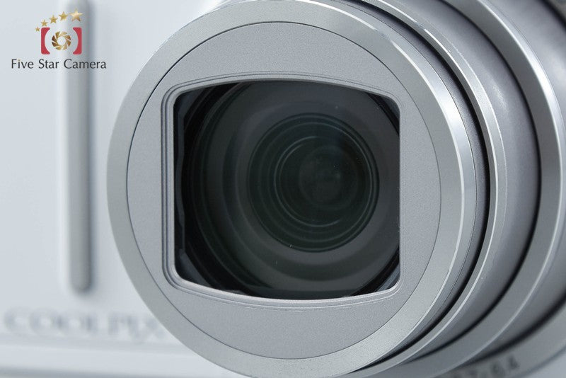 Nikon COOLPIX S9700 Elegant White 16.5 MP Digital Camera