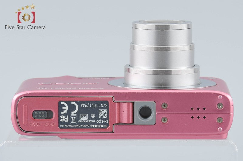 CASIO EXILIM EX-Z100 Pink 10.1 MP Digital Camera