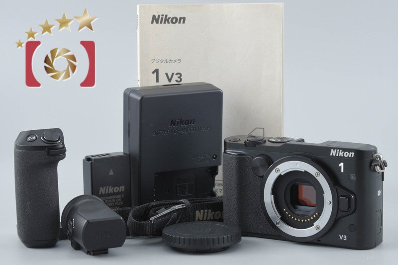 Nikon 1 V3 Black 18.4 MP Digital Camera + DF-N1000 Electronic Viewfinder