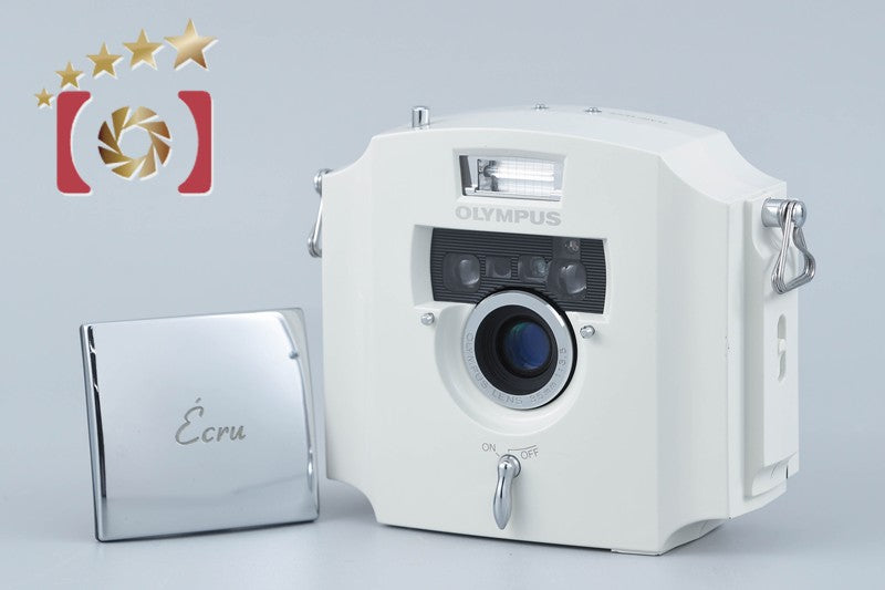 Olympus Ecru 35mm Point & Shoot Film Camera