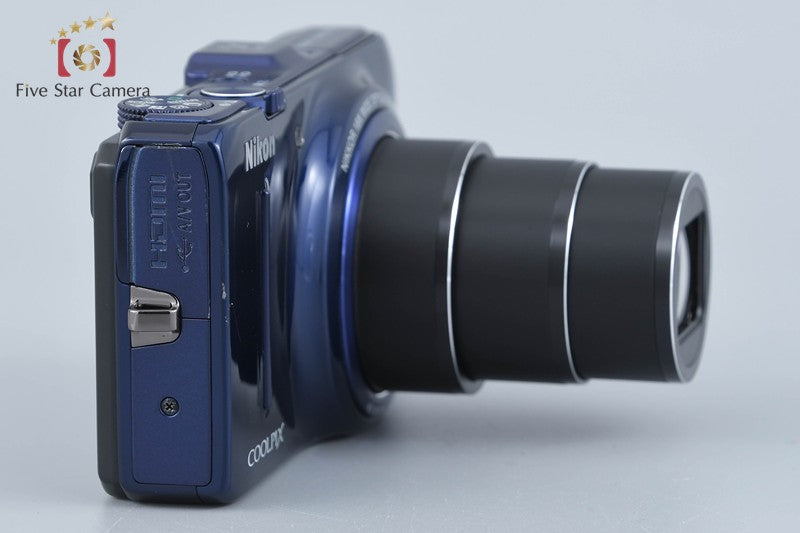 Nikon COOLPIX S9300 Navy Blue 16.0 MP Digital Camera w/ Box