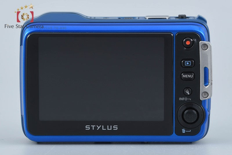Olympus Stylus TG-630 Tough Blue 12.0 MP Waterproof Digital Camera