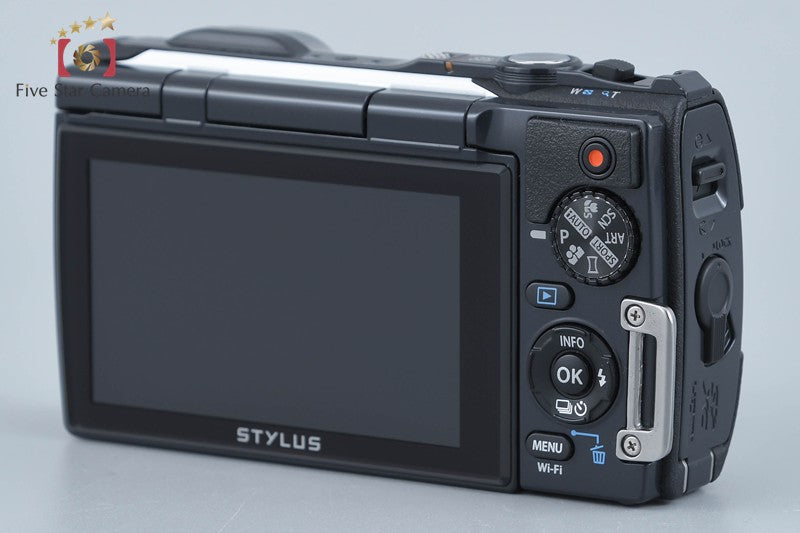 Olympus STYLUS TG-870 Tough White 16.0 MP Waterproof Digital Camera