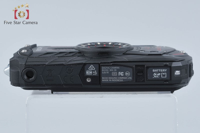 Ricoh PENTAX WG-30 Black 16.0 MP Waterproof Action Camera