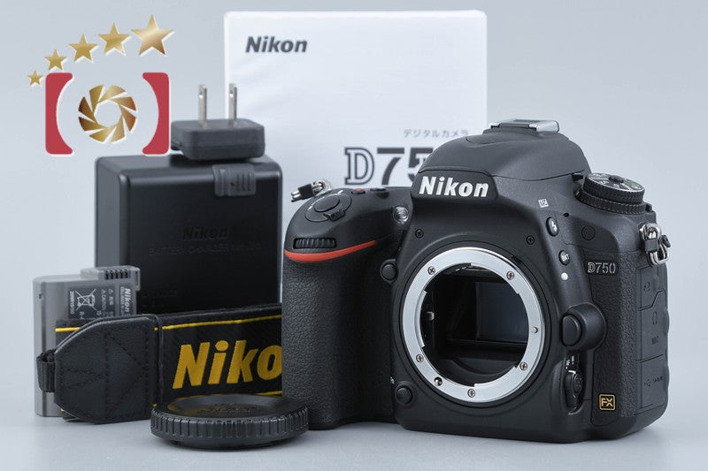 "Shutter count 1,913" Nikon D750 24.3 MP Full Frame Digital SLR Camera Body